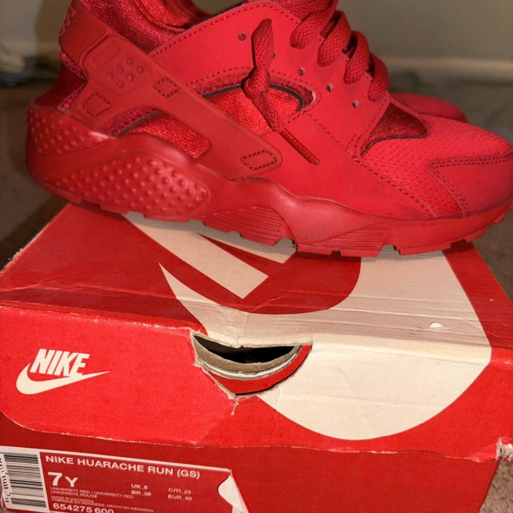 Nike Kids Huarache Run GS - Red